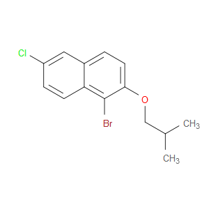 1-bromo-6-chloro-2-isobutoxynaphthalene