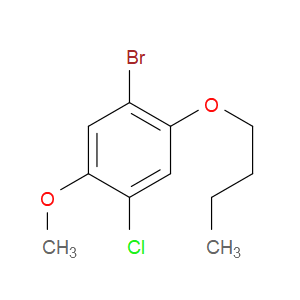 1-bromo-2-butoxy-4-chloro-5-methoxybenzene