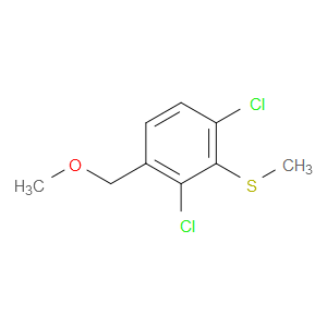 (2,6-dichloro-3-(methoxymethyl)phenyl)(methyl)sulfane