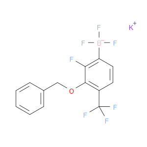 potassium (3-(benzyloxy)-2-fluoro-4-(trifluoromethyl)phenyl)trifluoroborate