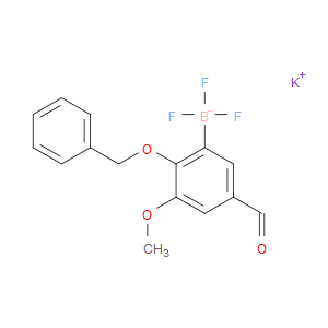 potassium (2-(benzyloxy)-5-formyl-3-methoxyphenyl)trifluoroborate