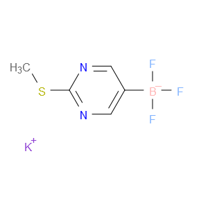 potassium trifluoro(2-(methylthio)pyrimidin-5-yl)borate