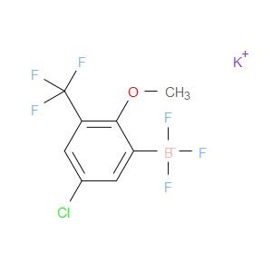 potassium (5-chloro-2-methoxy-3-(trifluoromethyl)phenyl)trifluoroborate
