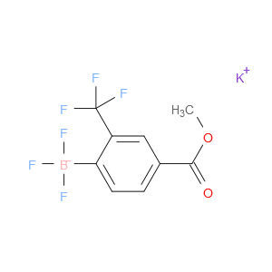 potassium trifluoro(4-(methoxycarbonyl)-2-(trifluoromethyl)phenyl)borate
