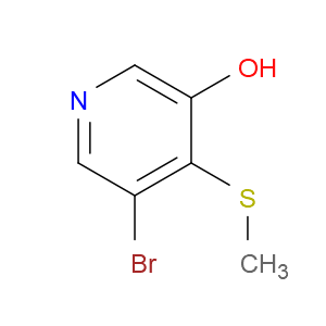5-bromo-4-(methylthio)pyridin-3-ol
