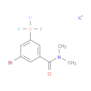 potassium (3-bromo-5-(dimethylcarbamoyl)phenyl)trifluoroborate