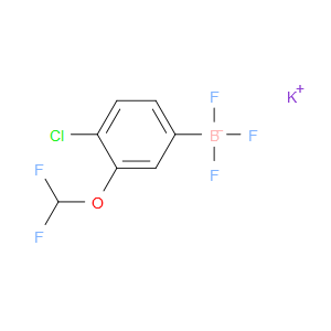 potassium (4-chloro-3-(difluoromethoxy)phenyl)trifluoroborate