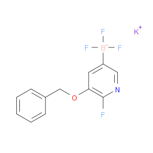 potassium (5-(benzyloxy)-6-fluoropyridin-3-yl)trifluoroborate