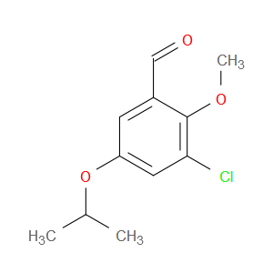 3-chloro-5-isopropoxy-2-methoxybenzaldehyde