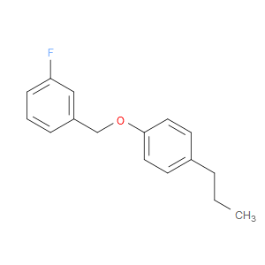 1-fluoro-3-((4-propylphenoxy)methyl)benzene