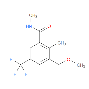 3-(methoxymethyl)-N,2-dimethyl-5-(trifluoromethyl)benzamide