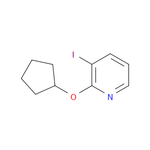 2-Cyclopentyloxy-3-iodopyridine