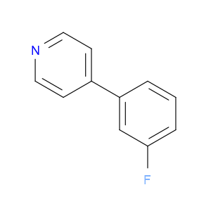 Pyridine, 4-(3-fluorophenyl)-