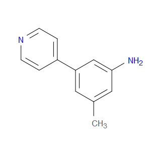 3-Methyl-5-(4-pyridinyl)benzenamine