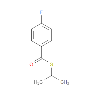 S-(1-Methylethyl) 4-fluorobenzenecarbothioate