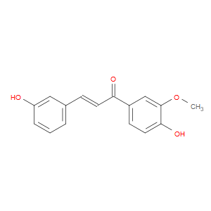 (2E)-1-(4-Hydroxy-3-methoxyphenyl)-3-(3-hydroxyphenyl)-2-propen-1-one