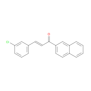 (2E)-3-(3-Chlorophenyl)-1-(2-naphthalenyl)-2-propen-1-one