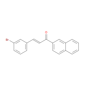 (2E)-3-(3-Bromophenyl)-1-(2-naphthalenyl)-2-propen-1-one
