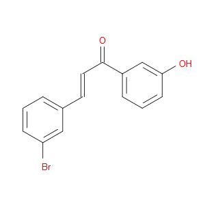(2E)-3-(3-Bromophenyl)-1-(3-hydroxyphenyl)-2-propen-1-one