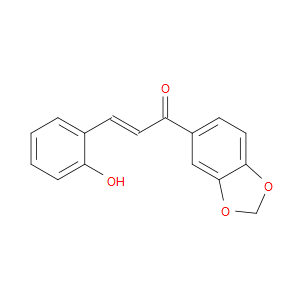 (2E)-1-(1,3-Benzodioxol-5-yl)-3-(2-hydroxyphenyl)-2-propen-1-one