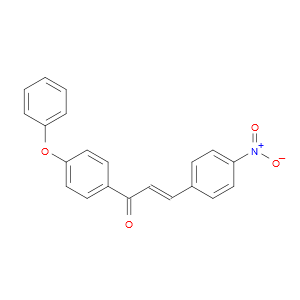 (E)-3-(4-nitrophenyl)-1-(4-phenoxyphenyl)prop-2-en-1-one