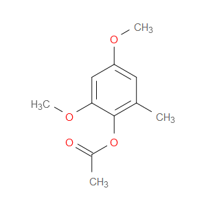 Phenol, 2,4-dimethoxy-6-methyl-, 1-acetate