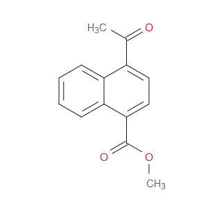 1-Naphthalenecarboxylic acid, 4-acetyl-, methyl ester