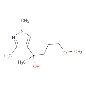 α-(3-Methoxypropyl)-α,1,3-trimethyl-1H-pyrazole-4-methanol