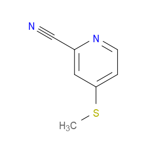 4-(Methylthio)-2-pyridinecarbonitrile
