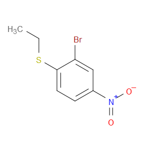 Ethyl-(4-bromo-2-nitro-phenyl)-sulfide