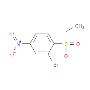 2-bromo-1-(ethylsulfonyl)-4-nitrobenzene