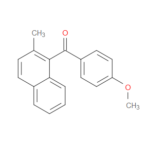 (4-Methoxyphenyl)(2-methyl-1-naphthalenyl)methanone