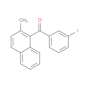 Methanone, (3-fluorophenyl)(2-methyl-1-naphthalenyl)-