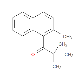 Stereoisomer of 2,2-dimethyl-1-(2-methyl-1-naphthalenyl)-1-propanone