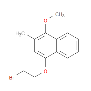 4-(2-Bromoethoxy)-1-methoxy-2-methylnaphthalene