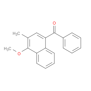 (4-Methoxy-3-methyl-1-naphthalenyl)phenylmethanone
