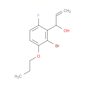 1-(2-bromo-6-fluoro-3-propoxyphenyl)prop-2-en-1-ol