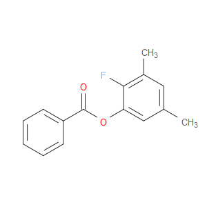 Phenol, 2-fluoro-3,5-dimethyl-, 1-benzoate