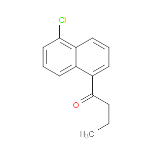 1-Butanone, 1-(5-chloro-1-naphthalenyl)-