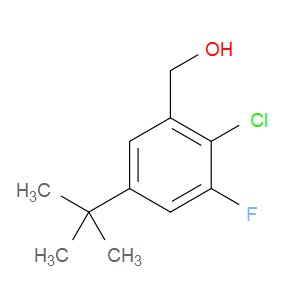(5-(tert-butyl)-2-chloro-3-fluorophenyl)methanol
