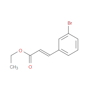 (E)-ethyl 3-(3-bromophenyl)acrylate