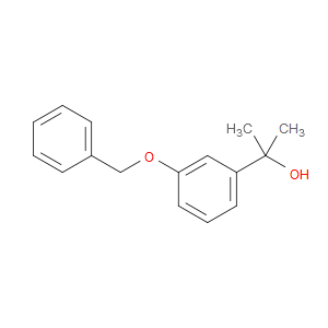 2-(3-(benzyloxy)phenyl)propan-2-ol