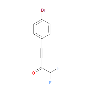 4-(4-bromophenyl)-1,1-difluorobut-3-yn-2-one