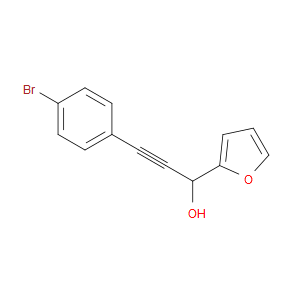 3-(4-bromophenyl)-1-(furan-2-yl)prop-2-yn-1-ol