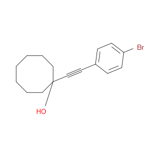 1-((4-bromophenyl)ethynyl)cyclooctanol
