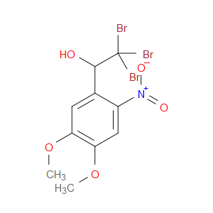 2,2,2-tribromo-1-(4,5-dimethoxy-2-nitrophenyl)ethanol