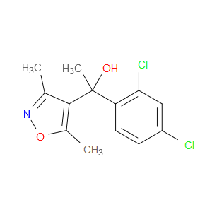 1-(2,4-dichlorophenyl)-1-(3,5-dimethylisoxazol-4-yl)ethanol