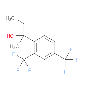 2-(2,4-bis(trifluoromethyl)phenyl)butan-2-ol