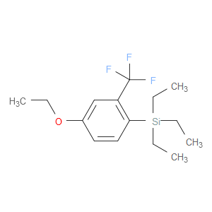 (4-ethoxy-2-(trifluoromethyl)phenyl)triethylsilane
