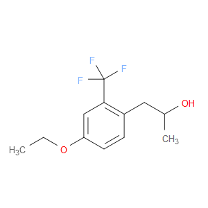 1-(4-ethoxy-2-(trifluoromethyl)phenyl)propan-2-ol